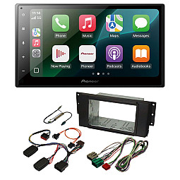 Land Rover Pioneer 6.8" Wired CarPlay / Android Auto Bluetooth Stereo Upgrade Pack Land Rover Pioneer 6.8" Wired CarPlay / Android Auto Bluetooth Stereo Upgrade Pack
