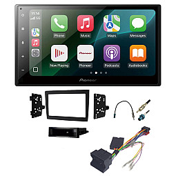 Porsche 911, Boxster, Cayman Pioneer 6.8" Wired Apple CarPlay / Android Auto Bluetooth Stereo Upgrade Pack