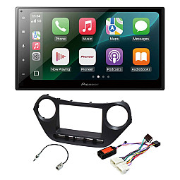 Hyundai i10 2013-2019 Pioneer 6.8" Wired CarPlay / Android Auto Bluetooth Stereo Upgrade Pack Hyundai i10 2013-2019 Pioneer 6.8" Wired CarPlay / Android Auto Bluetooth Stereo Upgrade Pack