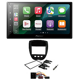 Peugeot 107 2005 - 2014 Pioneer 6.8" Wired CarPlay / Android Auto Bluetooth Stereo Upgrade Pack Peugeot 107 2005 - 2014 Pioneer 6.8" Wired CarPlay / Android Auto Bluetooth Stereo Upgrade Pack