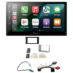 Porsche Cayenne ISO / NON BOSE Pioneer 6.8" Wired CarPlay / Android Auto Bluetooth Stereo Upgrade Pack