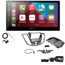 Ford Transit 2015 - 2021 Light Grey Pioneer 6.8" Bluetooth Apple CarPlay DAB Stereo Upgrade Kit Ford Transit 2015 - 2021 Light Grey Pioneer 6.8" Bluetooth Apple CarPlay DAB Stereo Upgrade Kit