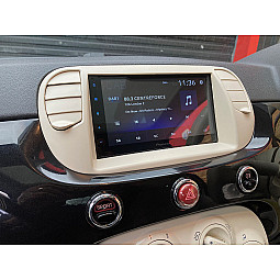 Fiat 500 2007 - 2015 Ivory Pioneer 6.8" Bluetooth Apple CarPlay DAB Stereo Upgrade Kit Fiat 500 2007 - 2015 Ivory Pioneer 6.8" Bluetooth Apple CarPlay DAB Stereo Upgrade Kit