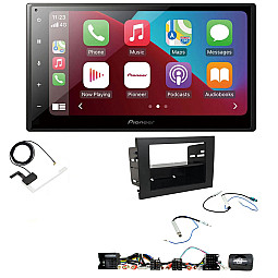 Audi A4 2001 - 2008 Pioneer 6.8" Bluetooth Apple CarPlay DAB Stereo Upgrade Kit