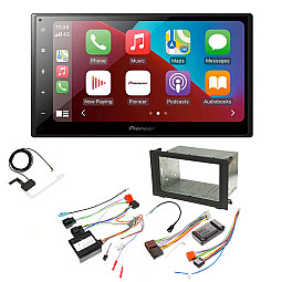 Saab 9-3 2006-2013 Pioneer 6.8" Bluetooth Apple CarPlay / Android Auto DAB Stereo Upgrade Pack Saab 9-3 2006-2013 Pioneer 6.8" Bluetooth Apple CarPlay / Android Auto DAB Stereo Upgrade Pack