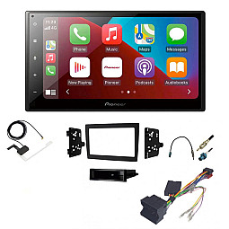 Porsche Pioneer SPH-DA160DAB 6.8" Bluetooth Apple CarPlay, Android Auto DAB Stereo Upgrade Kit
