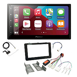 Toyota Hilux 2016 Onwards Pioneer 6.8" Bluetooth Apple CarPlay, Android Auto DAB Stereo Upgrade Kit Toyota Hilux 2016 Onwards Pioneer 6.8" Bluetooth Apple CarPlay, Android Auto DAB Stereo Upgrade Kit
