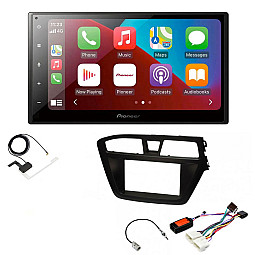 Hyundai	i20 2014 - 2020 Pioneer 6.8" Bluetooth Apple CarPlay, Android Auto DAB Stereo Upgrade Kit Hyundai	i20 2014 - 2020 Pioneer 6.8" Bluetooth Apple CarPlay, Android Auto DAB Stereo Upgrade Kit