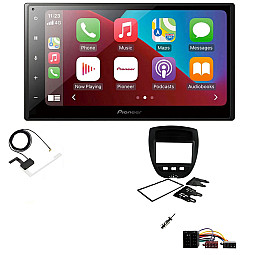 Citroen C1 2005 - 2014 Pioneer 6.8" Bluetooth Apple CarPlay DAB Stereo Upgrade Kit Citroen C1 2005 - 2014 Pioneer 6.8" Bluetooth Apple CarPlay DAB Stereo Upgrade Kit