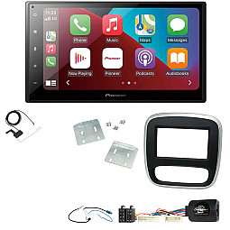 Renault Trafic 2014-2017 Pioneer 6.8" Bluetooth Apple CarPlay DAB Stereo Upgrade Kit Renault Trafic 2014-2017 Pioneer 6.8" Bluetooth Apple CarPlay DAB Stereo Upgrade Kit