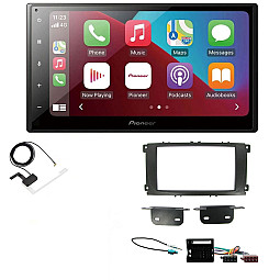 Ford Focus, Mondeo, S-Max Black Pioneer 6.8" Bluetooth Apple CarPlay DAB Stereo Upgrade Kit Ford Focus, Mondeo, S-Max Black Pioneer 6.8" Bluetooth Apple CarPlay DAB Stereo Upgrade Kit