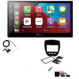 Peugeot 107 2005 - 2014 Pioneer 6.8" Bluetooth Apple CarPlay DAB Stereo Upgrade Kit Peugeot 107 2005 - 2014 Pioneer 6.8" Bluetooth Apple CarPlay DAB Stereo Upgrade Kit