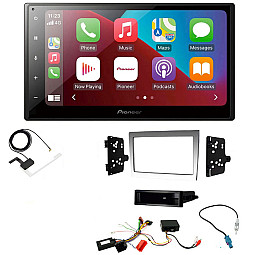 Porsche 997, Boxster, Cayman Silver / Grey Pioneer 6.8" Bluetooth Apple CarPlay DAB Stereo Upgrade Kit Porsche 997, Boxster, Cayman Silver / Grey Pioneer 6.8" Bluetooth Apple CarPlay DAB Stereo Upgrade Kit