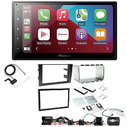 Audi A4 2001 - 2008 Pioneer 6.8" Bluetooth Apple CarPlay DAB Stereo Upgrade Kit Audi A4 2001 - 2008 Pioneer 6.8" Bluetooth Apple CarPlay DAB Stereo Upgrade Kit