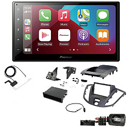 Ford Transit 2015 - 2021 Dark Grey Pioneer 6.8" Bluetooth Apple CarPlay DAB Stereo Upgrade Kit