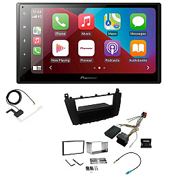 Mercedes C Class 2004 - 2007 Pioneer 6.8" Bluetooth Apple CarPlay DAB Stereo Upgrade Pack