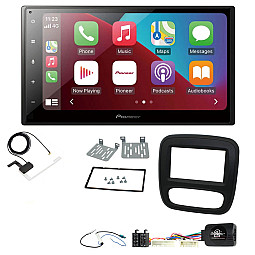 Renault Trafic 2014-2017 Pioneer 6.8" Bluetooth Apple CarPlay DAB Stereo Upgrade Kit Renault Trafic 2014-2017 Pioneer 6.8" Bluetooth Apple CarPlay DAB Stereo Upgrade Kit