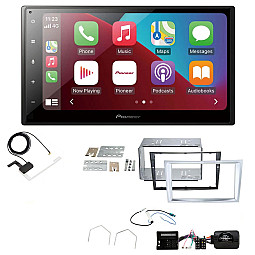 Vauxhall Astra, Antara, Zafira Pioneer 6.8" Bluetooth Apple CarPlay DAB Stereo Upgrade Kit Vauxhall Astra, Antara, Zafira Pioneer 6.8" Bluetooth Apple CarPlay DAB Stereo Upgrade Kit