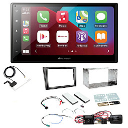 Vauxhall Corsa 2009 - 2014 Pioneer 6.8" Bluetooth Apple CarPlay DAB Stereo Upgrade Kit Vauxhall Corsa 2009 - 2014 Pioneer 6.8" Bluetooth Apple CarPlay DAB Stereo Upgrade Kit