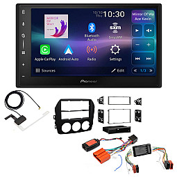 Mazda MX-5 (BOSE Audio) 2009-2015 6.8" Wireless Android Auto / CarPlay Bluetooth DAB+ Stereo Upgrade Pack