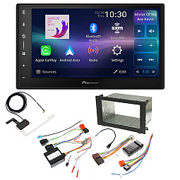 Saab 9-3 2006-2013 Pioneer 6.8" Screen Wireless Android Auto/Apple CarPlay Bluetooth DAB+ Stereo Upgrade Pack Saab 9-3 2006-2013 Pioneer 6.8" Screen Wireless Android Auto/Apple CarPlay Bluetooth DAB+ Stereo Upgrade Pack