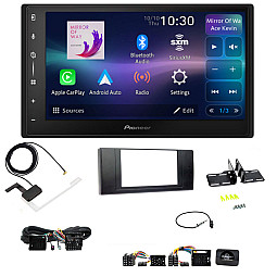 BMW X5 E53 Pioneer 6.8" Screen Wireless Android Auto/Apple CarPlay Bluetooth DAB+ Stereo Upgrade Kit BMW X5 E53 Pioneer 6.8" Screen Wireless Android Auto/Apple CarPlay Bluetooth DAB+ Stereo Upgrade Kit