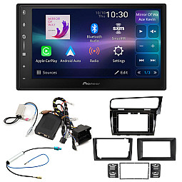 VW Golf MK7, MK7.5 2012 -2020 Pioneer 6.8" Screen Wireless Android Auto/Apple CarPlay Bluetooth DAB+ Stereo Upgrade Pack
