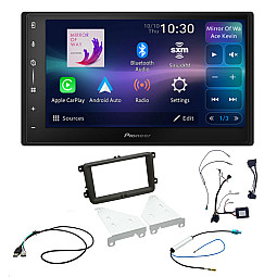 VW Transporter T6 (2015-2019) Pioneer 6.8" WVGA Capacitive Screen Wireless Android Auto/CarPlay DAB Stereo Upgrade Pack