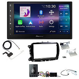 Fiat 500 2015 - 2021 Pioneer 6.8" Screen Wireless Android Auto/Apple CarPlay Bluetooth DAB+ Stereo Upgrade Kit Fiat 500 2015 - 2021 Pioneer 6.8" Screen Wireless Android Auto/Apple CarPlay Bluetooth DAB+ Stereo Upgrade Kit