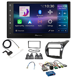 Honda Civic 2006 - 2011 Pioneer 6.8" Screen Wireless Android Auto/Apple CarPlay Bluetooth DAB+ Stereo Upgrade Kit Honda Civic 2006 - 2011 Pioneer 6.8" Screen Wireless Android Auto/Apple CarPlay Bluetooth DAB+ Stereo Upgrade Kit