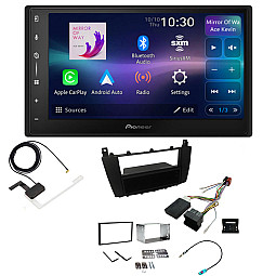 Mercedes C Class 2004 - 2007 Pioneer 6.8" Screen Wireless Android Auto / CarPlay Bluetooth DAB+ Stereo Upgrade Pack