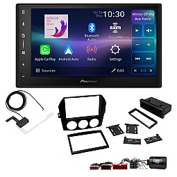 Mazda Miata, MX-5 (BOSE / Non BOSE) Pioneer 6.8" Screen Wireless Android Auto/Apple CarPlay Bluetooth DAB+ Stereo Upgrade Kit Mazda Miata, MX-5 (BOSE / Non BOSE) Pioneer 6.8" Screen Wireless Android Auto/Apple CarPlay Bluetooth DAB+ Stereo Upgrade Kit