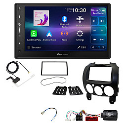 Mazda 2 (2008-2014) Pioneer 6.8" Screen Wireless Android Auto / CarPlay Bluetooth DAB+ Stereo Upgrade Pack Mazda 2 (2008-2014) Pioneer 6.8" Screen Wireless Android Auto / CarPlay Bluetooth DAB+ Stereo Upgrade Pack