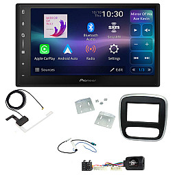 Renault Trafic 2014-2017 6.8" Screen Wireless Android Auto / CarPlay Bluetooth DAB+ Stereo Upgrade Kit Renault Trafic 2014-2017 6.8" Screen Wireless Android Auto / CarPlay Bluetooth DAB+ Stereo Upgrade Kit
