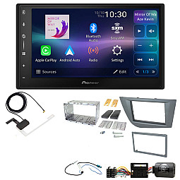 Seat Leon (2005-2012) Pioneer 6.8" Screen Wireless Android Auto/Apple CarPlay Bluetooth DAB+ Stereo Upgrade Kit