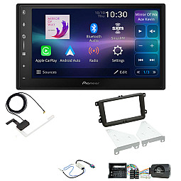 VW Beetle, Caddy, Jetta, Sharan, T-6 Pioneer 6.8" Screen Wireless Android Auto/Apple CarPlay DAB+ Stereo Upgrade Kit VW Beetle, Caddy, Jetta, Sharan, T-6 Pioneer 6.8" Screen Wireless Android Auto/Apple CarPlay DAB+ Stereo Upgrade Kit