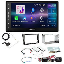 Vauxhall Astra H, Corsa Pioneer 6.8" Screen Wireless Android Auto/Apple CarPlay Bluetooth DAB+ Stereo Upgrade Kit Vauxhall Astra H, Corsa Pioneer 6.8" Screen Wireless Android Auto/Apple CarPlay Bluetooth DAB+ Stereo Upgrade Kit