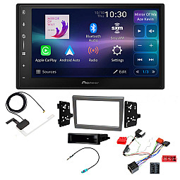 Porsche 911, Boxster, Cayman Pioneer 6.8" Screen Wireless Android Auto/Apple CarPlay Bluetooth DAB+ Stereo Upgrade Kit