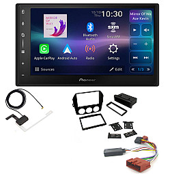 Mazda MX-5 Non-Bose 2006-2008 Pioneer 6.8" Screen Wireless Android Auto/Apple CarPlay Bluetooth DAB+ Stereo Upgrade Kit Mazda MX-5 Non-Bose 2006-2008 Pioneer 6.8" Screen Wireless Android Auto/Apple CarPlay Bluetooth DAB+ Stereo Upgrade Kit