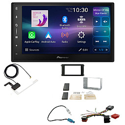 Porsche Cayenne (2002-2007) Non BOSE Pioneer 6.8" Screen Wireless Android Auto/Apple CarPlay Bluetooth DAB+ Stereo Upgrade Kit Porsche Cayenne (2002-2007) Non BOSE Pioneer 6.8" Screen Wireless Android Auto/Apple CarPlay Bluetooth DAB+ Stereo Upgrade Kit