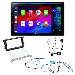 VW Transporter T6 (2015-2019) Pioneer 10" Capacitive Screen Wireless Android Auto/CarPlay DAB Stereo Upgrade Pack