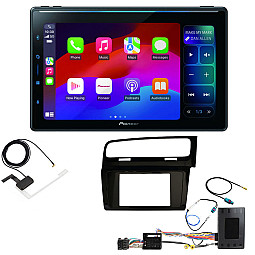 VW Golf MK7 (2012–2016) Pioneer Floating 10.1" Wireless Apple CarPlay / Android Auto DAB+ Bluetooth Stereo Upgrade Kit
