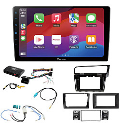 VW Golf MK7, MK7.5 2012-2020 Pioneer Perfect Fit 9.0" Wireless CarPlay / Android Auto Bluetooth Stereo Upgrade Pack