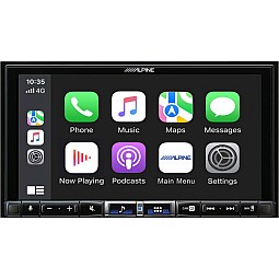 ALPINE CAR/Van Bluetooth USB Stereo iPhone Android Ready Mechless Aux  UTE200BT