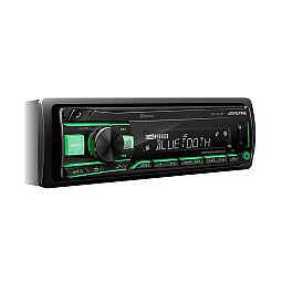 Alpine UTE-201BT Mechless, Bluetooth, MP3, FLAC, RDS Tuner, USB, AUX Single Din Car Stereo  Alpine UTE-201BT Mechless, Bluetooth, MP3, FLAC, RDS Tuner, USB, AUX Single Din Car Stereo