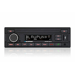Blaupunkt Madrid 200 BT Retro 1-Din Mechless RDS Tuner, Bluetooth, USB, Aux Car Stereo