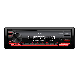 JVC KD-X282BT Single Din CD Receiver, Bluetooth, USB, AUX, FM, MP3 Car Stereo JVC KD-X282BT Single Din CD Receiver, Bluetooth, USB, AUX, FM, MP3 Car Stereo