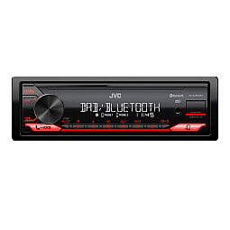JVC KD-X282DBT Single Din Digital Media Receiver Bluetooth, USB, Aux DAB+ Digital Radio JVC KD-X282DBT Single Din Digital Media Receiver Bluetooth, USB, Aux DAB+ Digital Radio