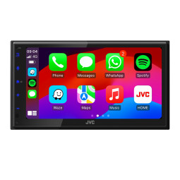 JVC KW-M593BT 6.8" CarPlay / Android Auto USB, Bluetooth Screen Mirroring Car Stereo JVC KW-M593BT 6.8" CarPlay / Android Auto USB, Bluetooth Screen Mirroring Car Stereo