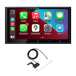 JVC KW-M795DBW 6.92" HD Wireless CarPlay / Android Auto Mirroring DAB+ Bluetooth Car Stereo With Aerial JVC KW-M795DBW 6.92" HD Wireless CarPlay / Android Auto Mirroring DAB+ Bluetooth Car Stereo With Aerial